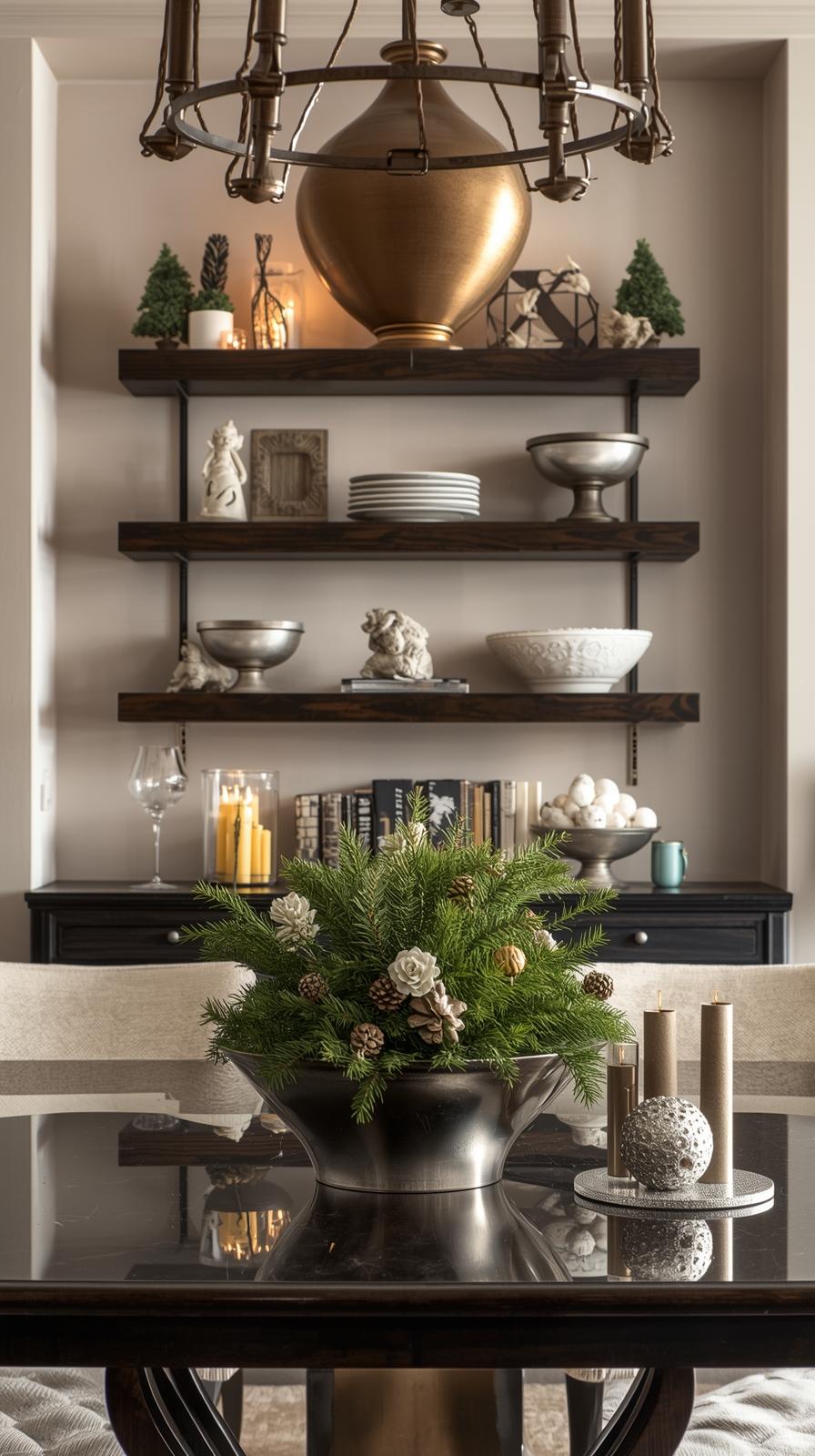 Add Decorative Accents on Shelves