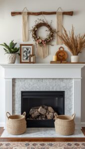 Add hanging natural elements