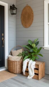 Add texture with natural materials