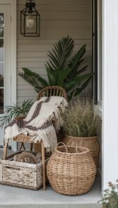 Add texture with natural materials