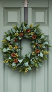 Balance Greenery with Simple Accents