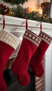 Choose stockings that match your decor style