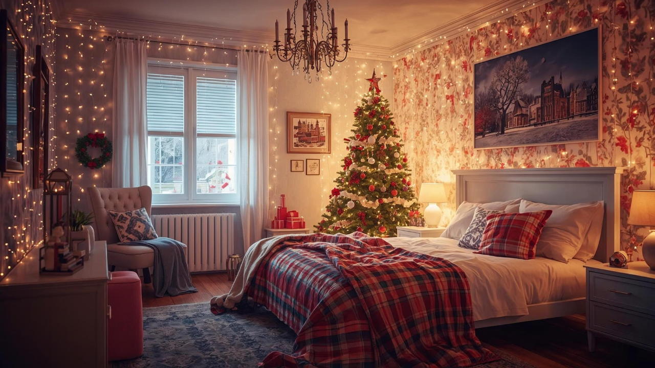 Christmas Bedroom Decor