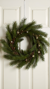 Classic Evergreen Christmas Wreath Ideas