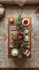Coffee Table Christmas Decor Ideas