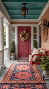Colorful and Themed Porch Concepts