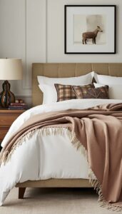 Coordinated throws and blankets