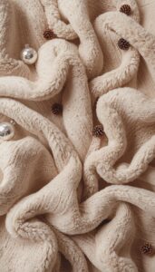Cozy Christmas Textures and Fabrics