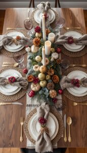 Cozy and Warm Farmhouse Holiday Tables