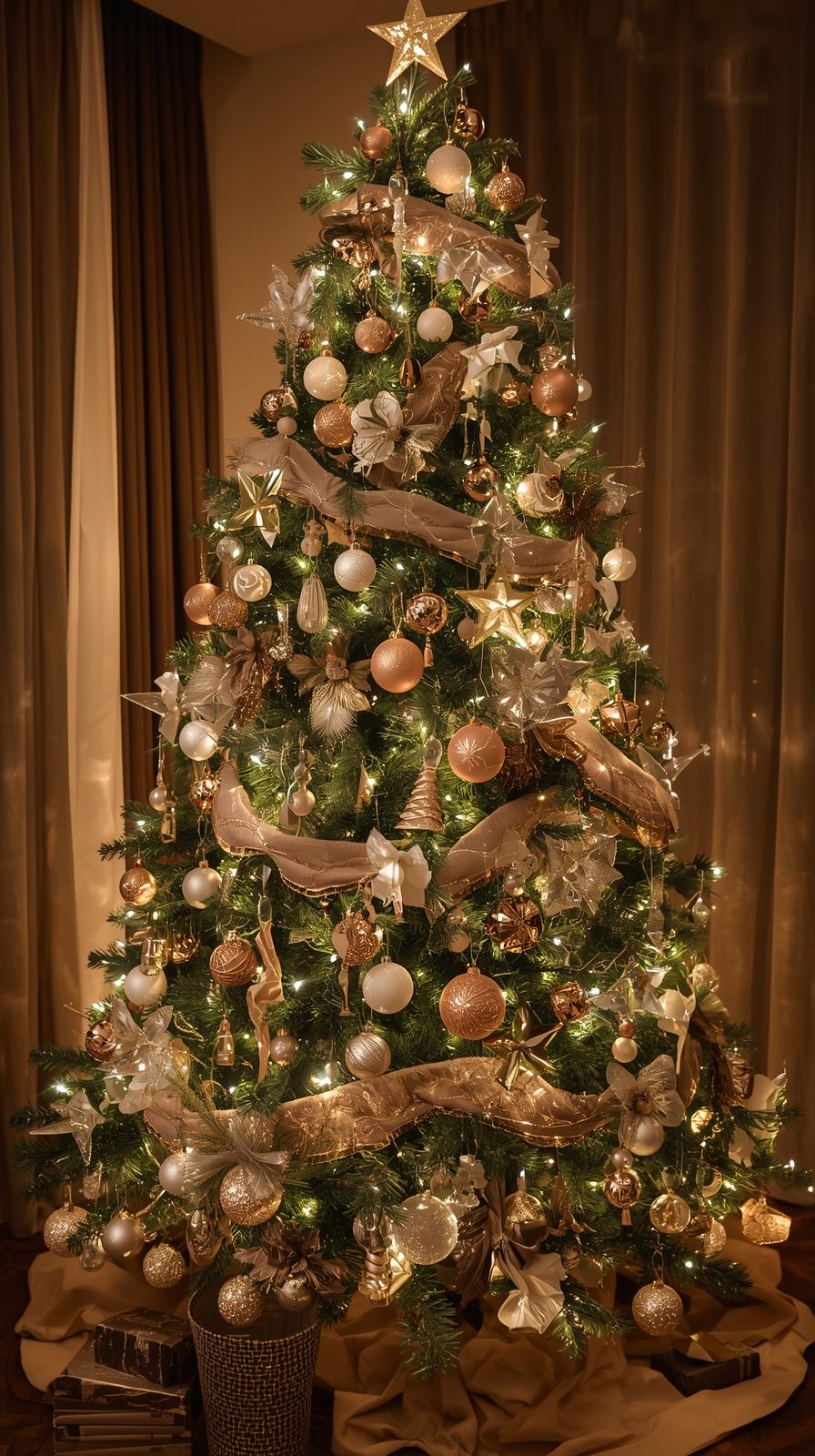 Elegant Christmas Tree Styling