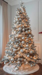 Elegant Metallic Christmas Trees