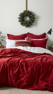 Holiday Bedding with Minimalist Style