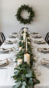 Keep Centerpieces Low and Simple