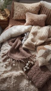 Layer Throws in Cozy Fabrics