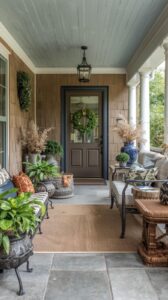 Layered and Balanced Porch Styling