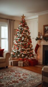 Match the Tree with Living Room Colors