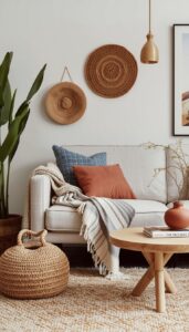 Mix layers of fabric and texture