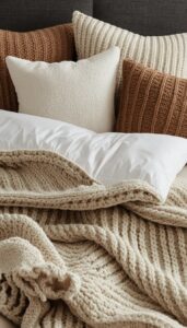 Mix textures for visual interest