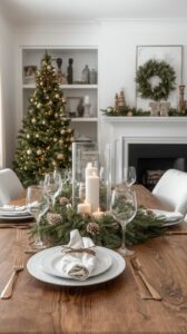 Modern Minimalist Christmas Centerpieces