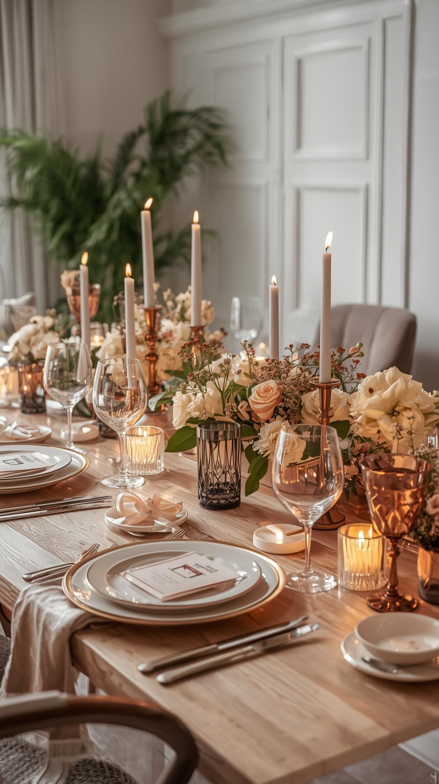 Modern and Classy Table Decor
