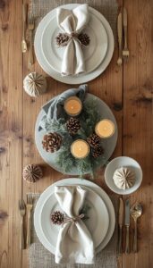 Pair with Simple Tableware