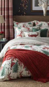 Quick Christmas Bedding Refresh Ideas