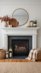 Set out cozy accents