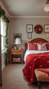 Small Christmas Bedroom Decor Ideas