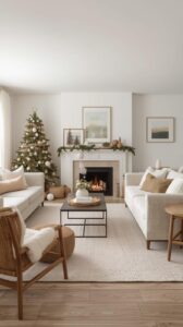 Stick to Neutral Christmas Colors