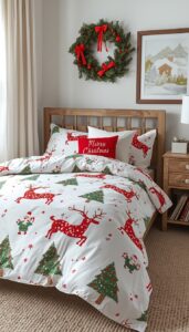 Themed Bedding for Playful Holiday Spirit