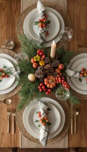 Use mixed dinnerware