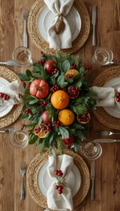 Use seasonal fruits or natural accents