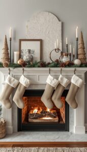 Use simple shapes and sculptural decor