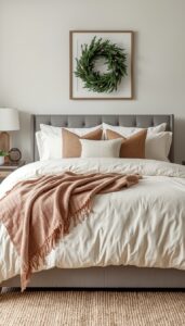 Use subdued holiday accents