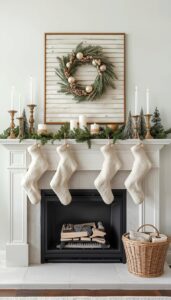 Use whites creams and soft beiges