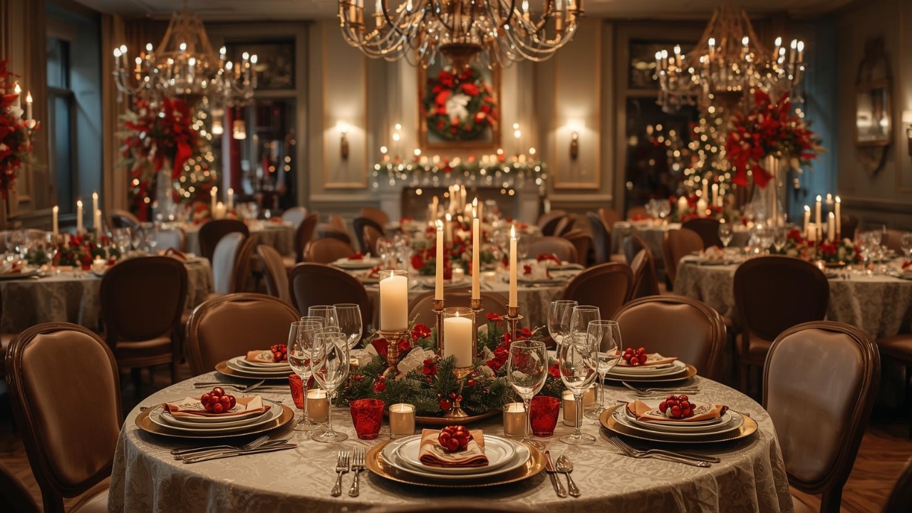 Christmas Table Centerpieces
