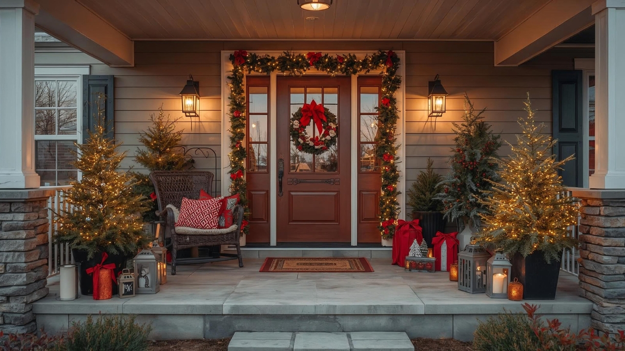 Front Porch Christmas Decor