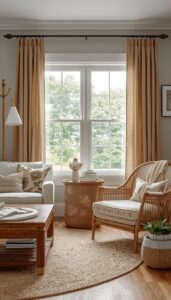 Add Curtains for Warmth