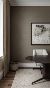 Add Subtle Wallpaper or Finishes