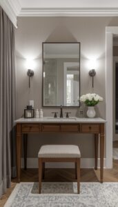 Add Wall Sconces for Balance