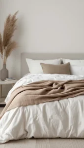 Add a light textured throw