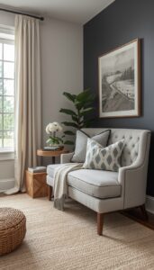 Add an Upholstered Bench or Chair