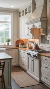 Add contrast with darker hardware