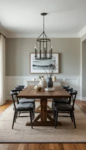 Add gentle contrast with darker accents