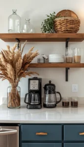 Add greenery or dried florals