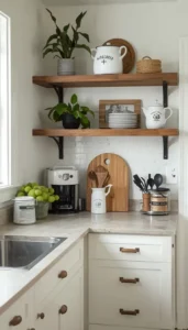 Add greenery sparingly