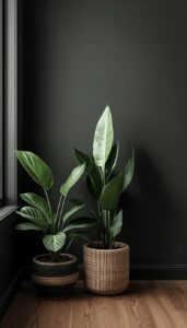 Add low maintenance plants