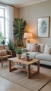 Add plants for freshness