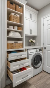 Add pull out drawers