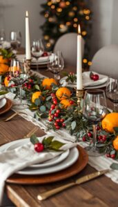 Add simple berry or fruit accents